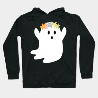 Floral Crown Ghost Hoodie